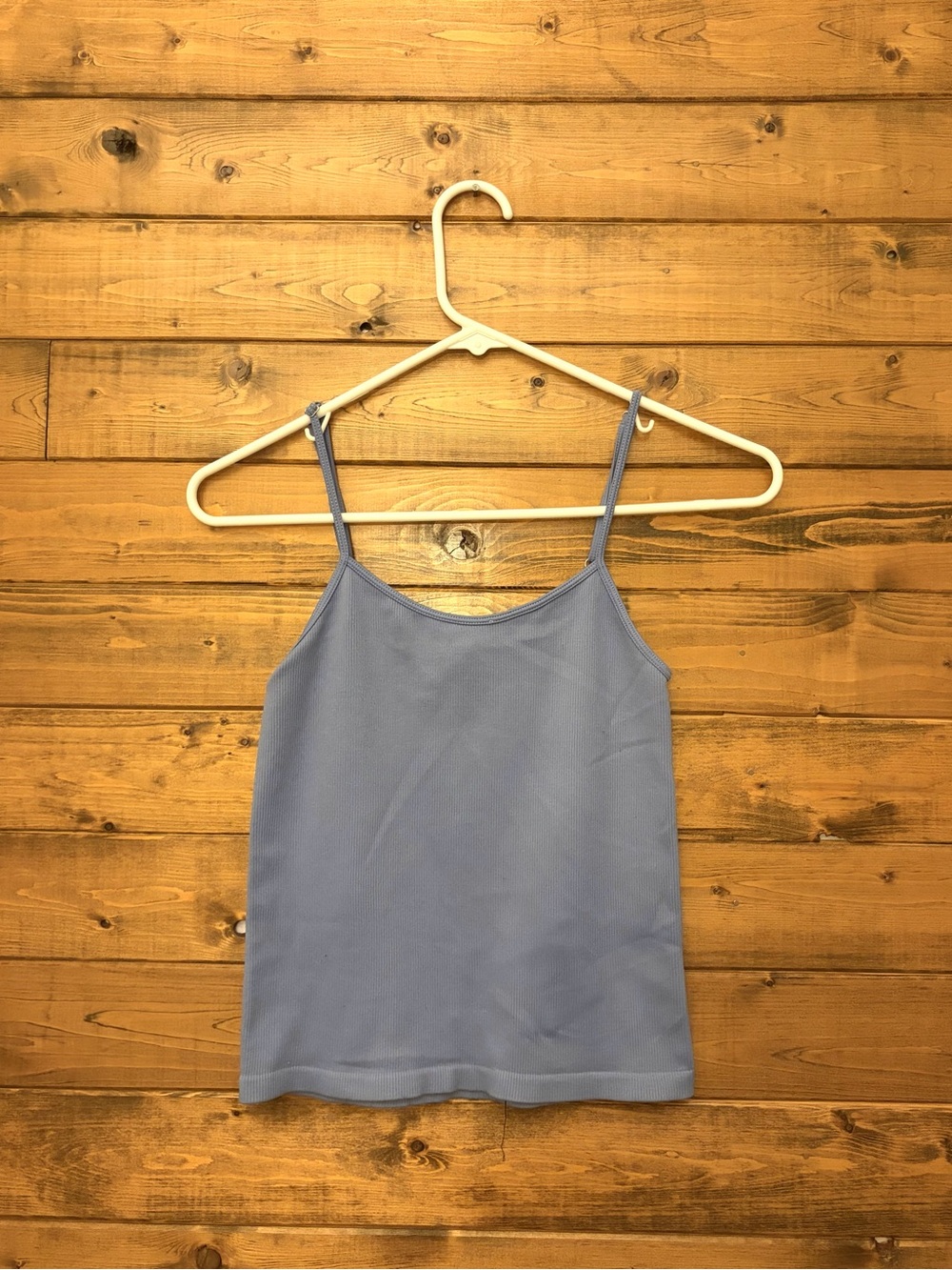 Light Periwinkle Cami Tank Top with Slim Straps